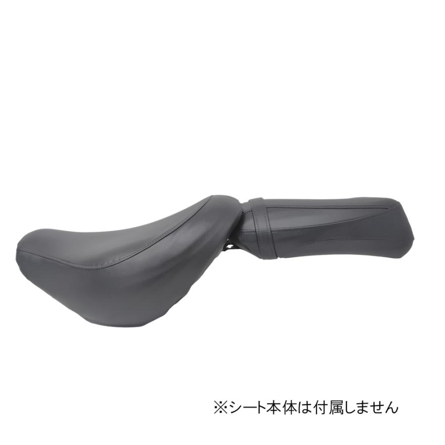 イントルーダー クラシック 400 前後セット 【黒】 カスタムシート