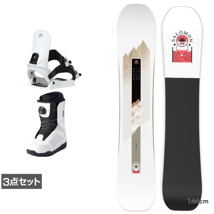 SALOMON（サロモン） BLISS SMU ＆ コーズ ＆ JAFFE ホワイト 板＋