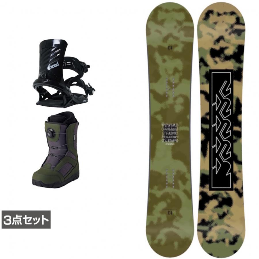 K2 ケーツー STANDARD CAMBER ＆ FX ONE ＆ JAFFE カーキ 板＋