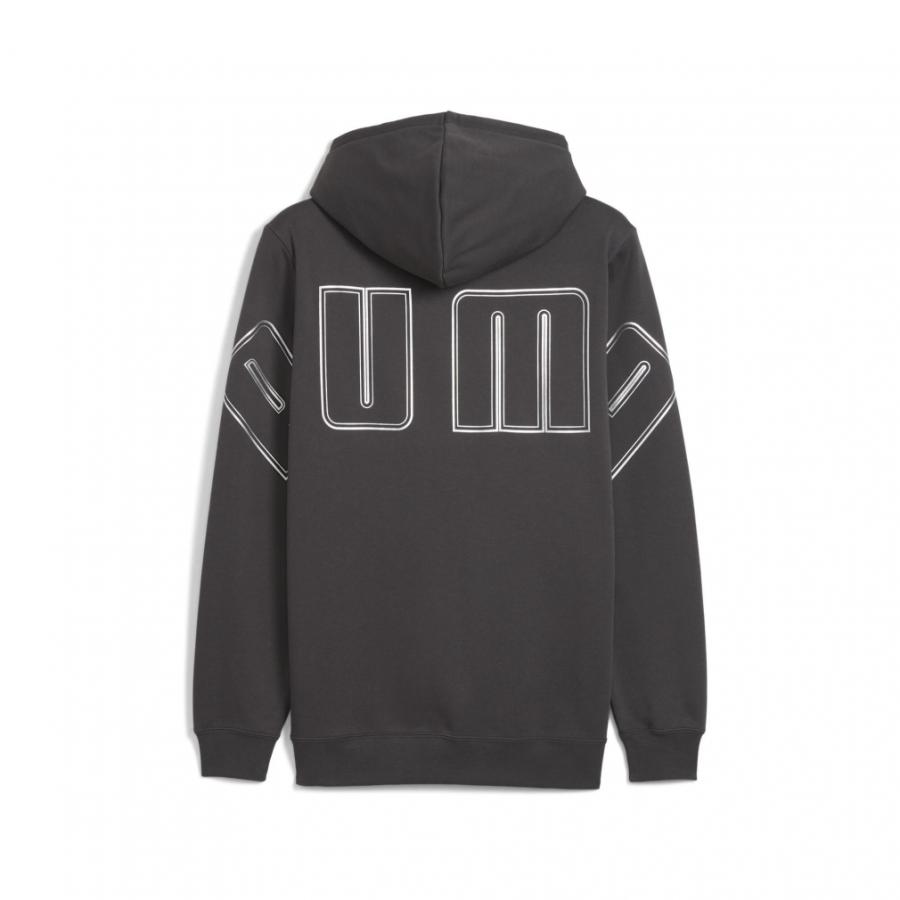 PUMA（プーマ） メンズ スウェット パーカー MAXIMAL METALLIC HD FL