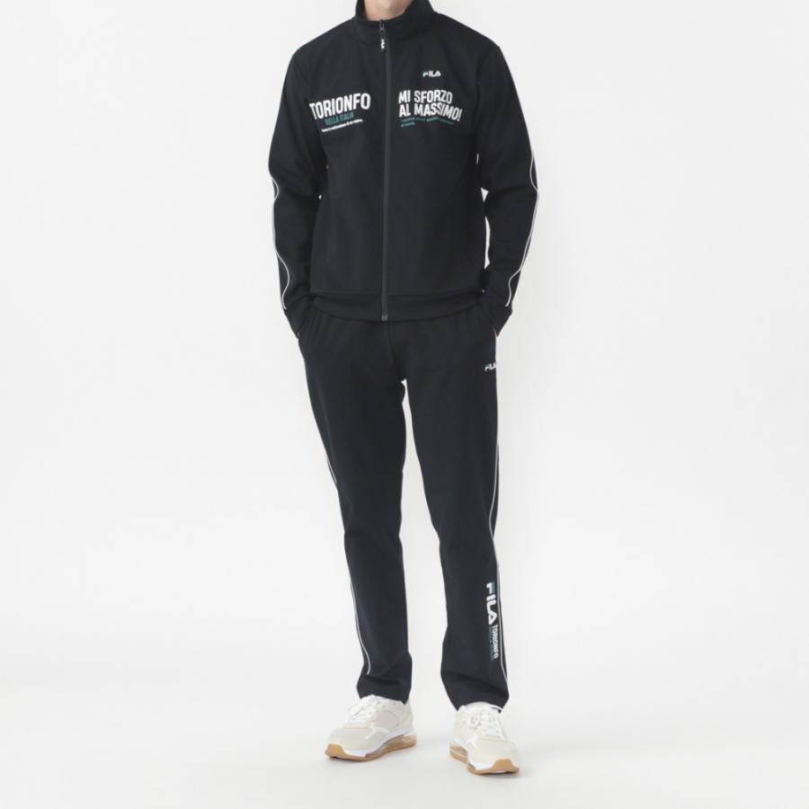 FILA（フィラ） メンズ 長袖 ジャージ ジャケット トラックジャケット