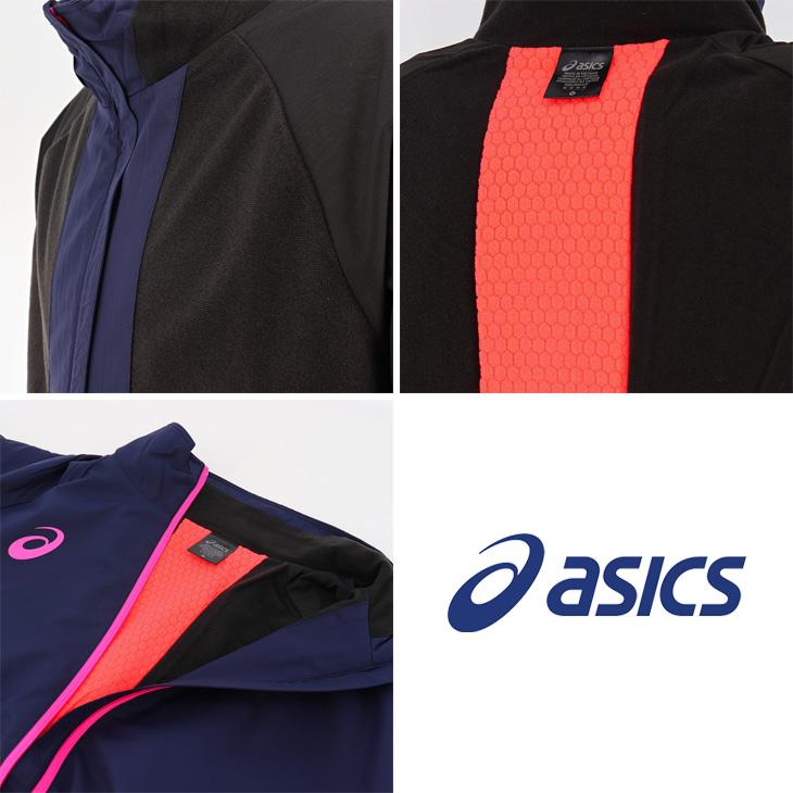 ASICS（アシックス） ウインドブレーカー メンズ 上下 裏トリコット
