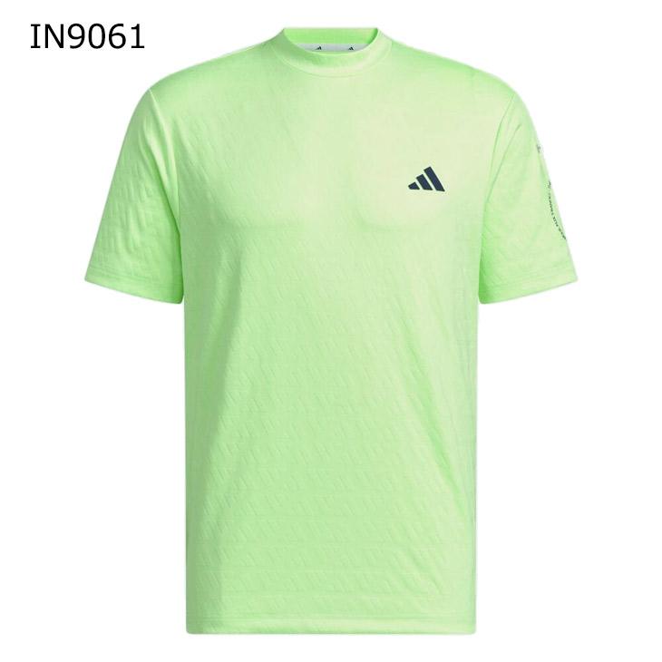 adidas（アディダス） モックネックシャツ 半袖 メンズ ゴルフウェア