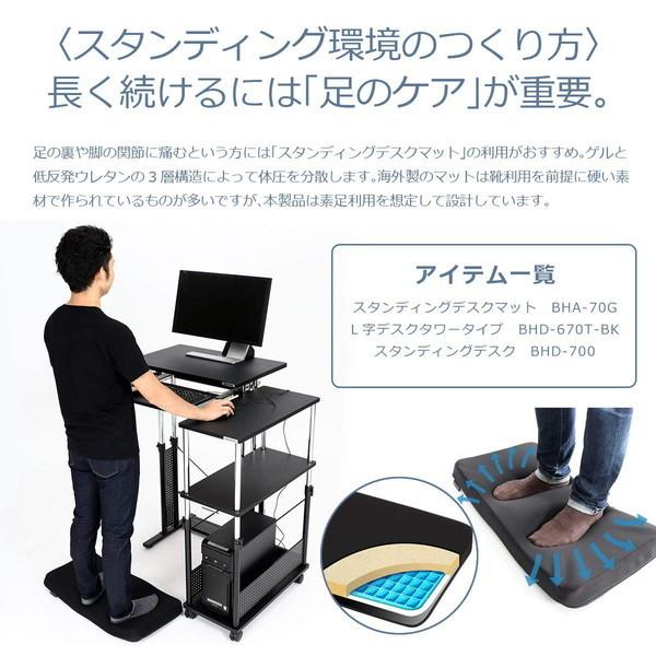 Bauhutte（バウヒュッテ） スタンディングデスク BHD-700 身長に合わせ