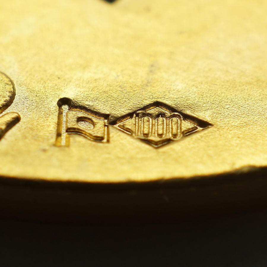 メダル 純金 スペースシャトル日本人初の宇宙飛行 記念メダル 毛利衛