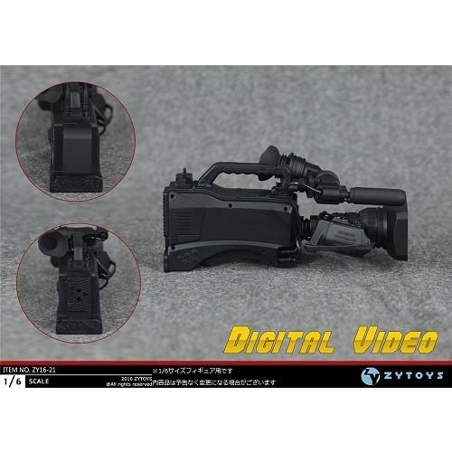 ZY-TOYS 1/6フィギュア用 TVカメラミニチュアセット ZY16-21