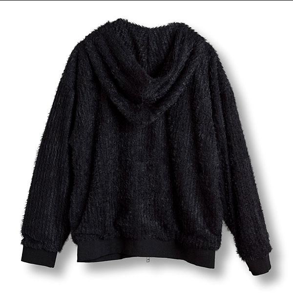 NO ID.（ノーアイディー） SALE セール パーカー フェイクファー