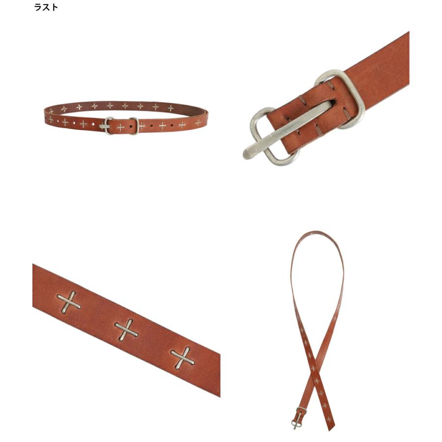 m.a+（エムエークロス） ： “+“ studded double oval buckle med