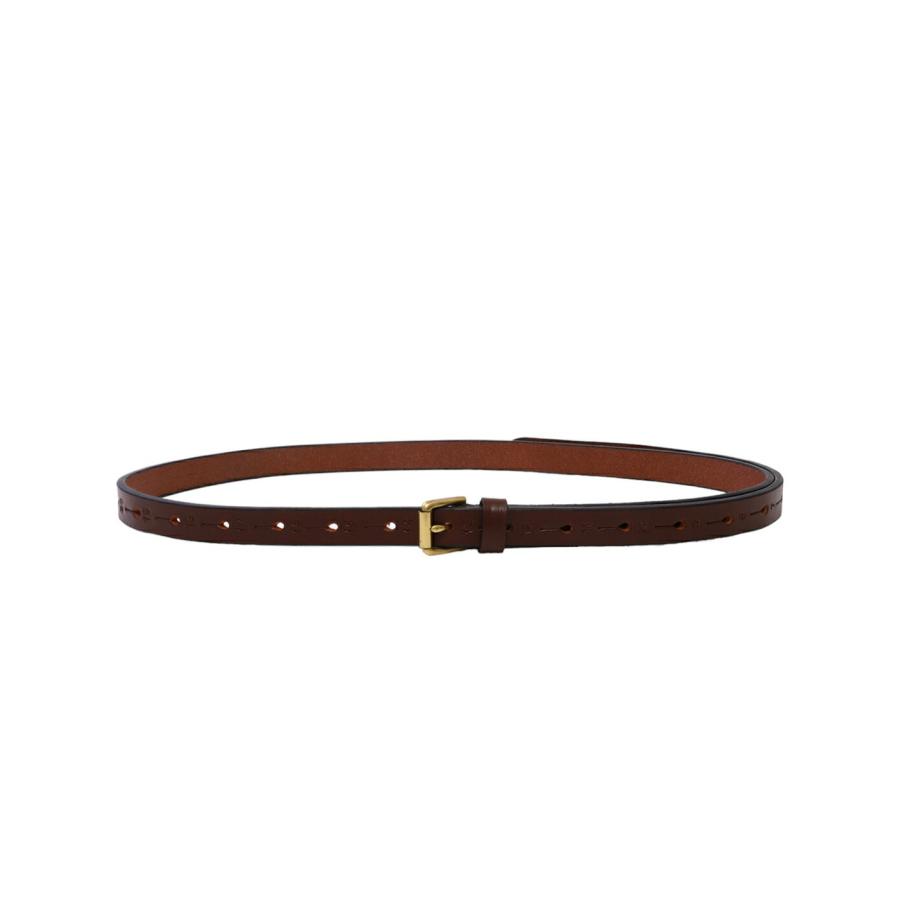 JABEZ CLIFF（ジャベツクリフ） ： Long Saddle Leather Belt 20hole