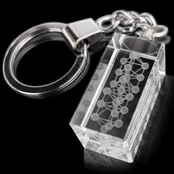 ユニカ WDカバラ クリスタル キーホルダー 医学博士 丸山式 丸山