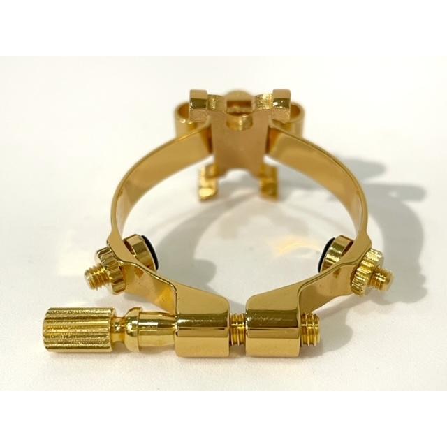 バス クラリネット リガチャー JLV 24金メッキ : クラリネット専門店