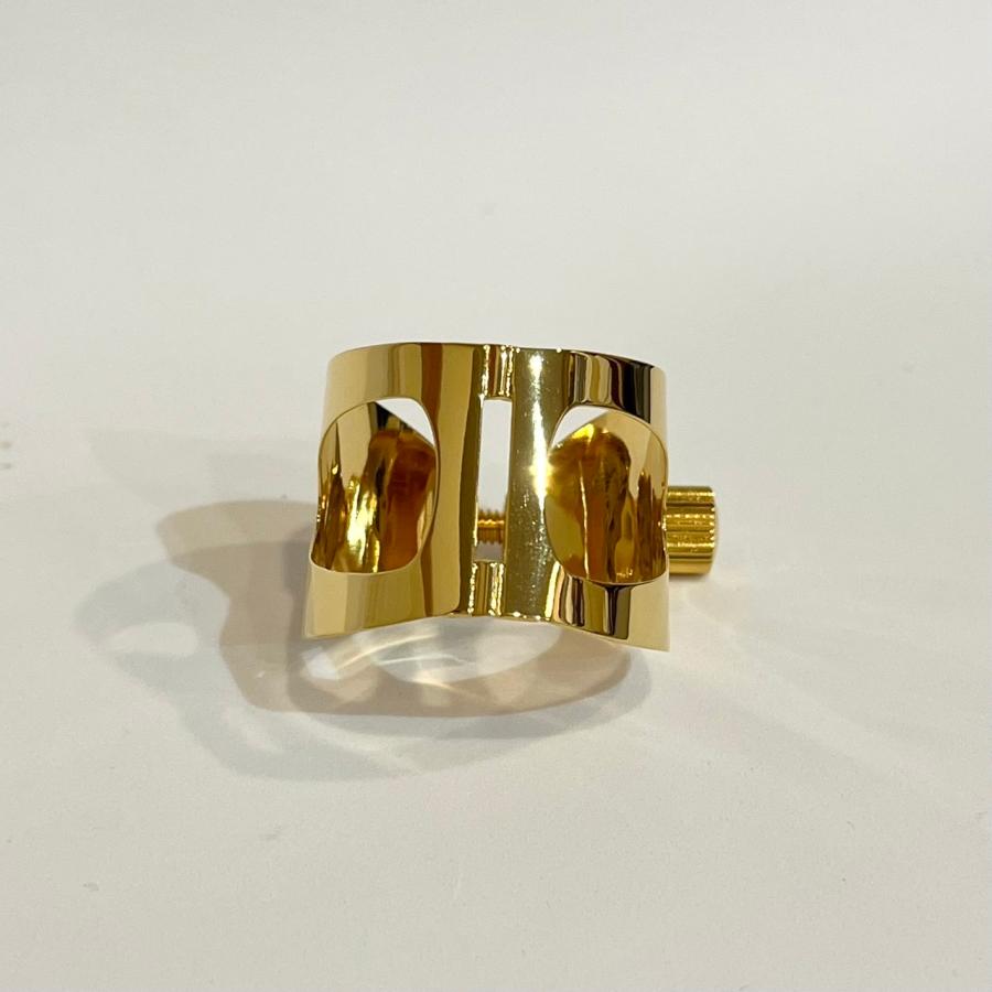 E♭ クラリネット リガチャー ブルズアイ ルージュ HOT ゴールド