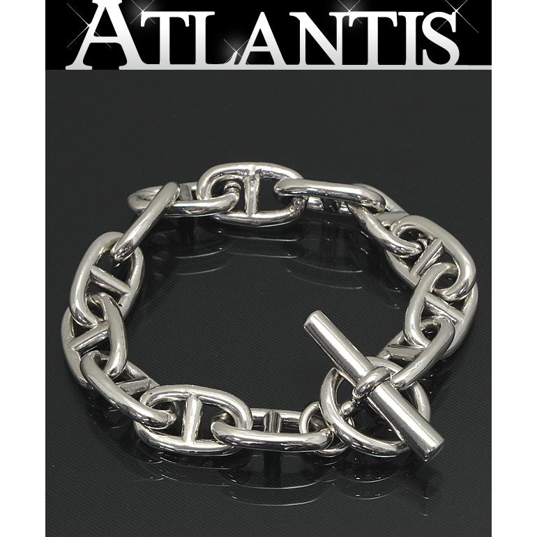 ノーブランド シェーヌダンクル アンカー チェーンブレスレット SV925