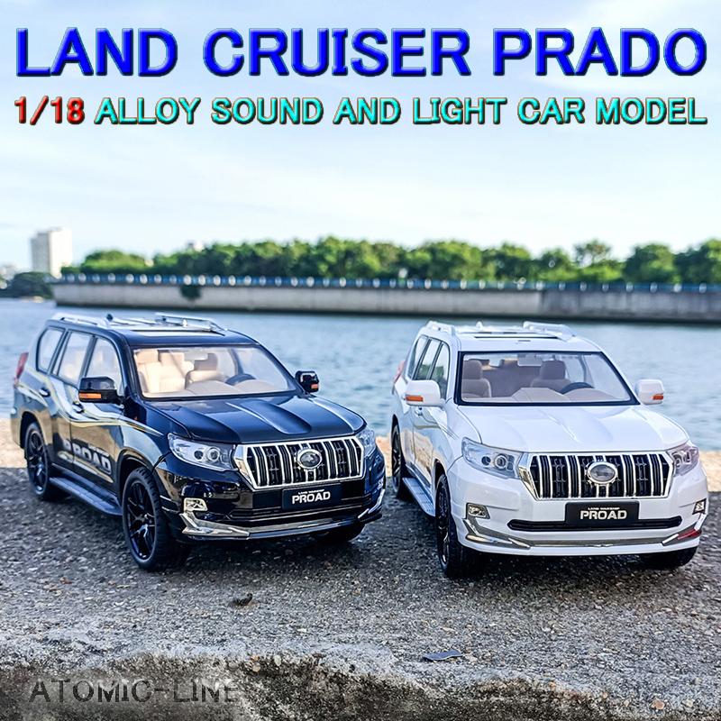 トヨタ（TOYOTA） ランドクルーザー プラド 1/18 ミニカー 全2色