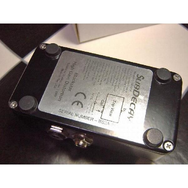 中古】Subdecay エフェクター Black Star Distortion サブディケイ