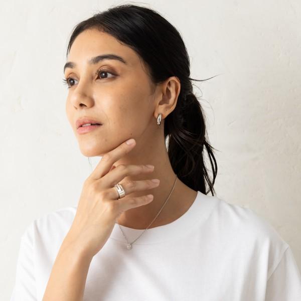 GUCCI（グッチ） 指輪 ブランデッドレギュラー Gリング スターリング