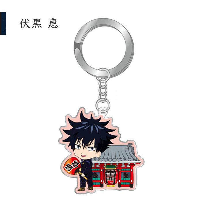 爆買 呪術廻戦 グッズ キーホルダー 雷門 全5種セット 虎杖 伏黒 釘崎