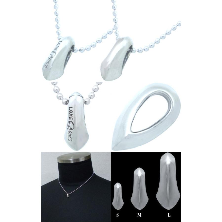 LONE ONES（ロンワンズ） スモールシルクシルバーペンダントトップ