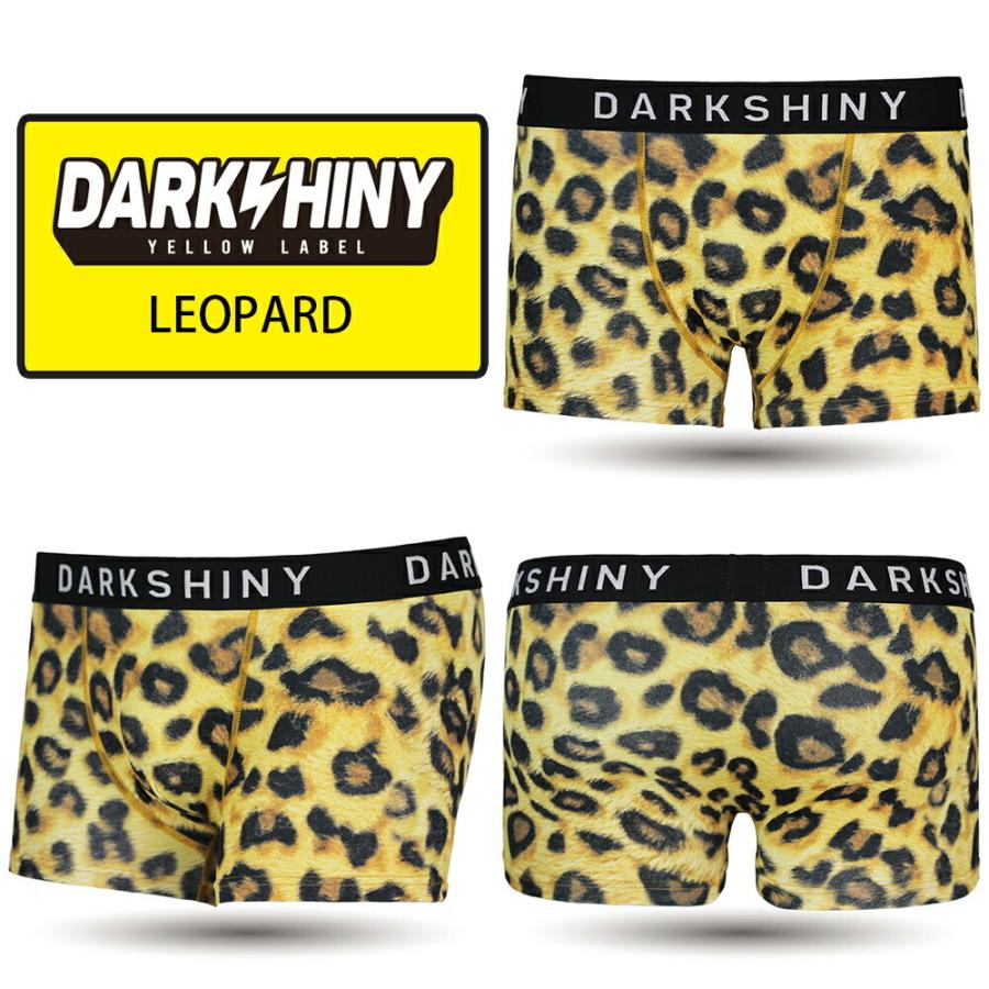 DARK SHINY（ダークシャイニー） ボクサーパンツ メンズ ヒョウ柄 豹柄