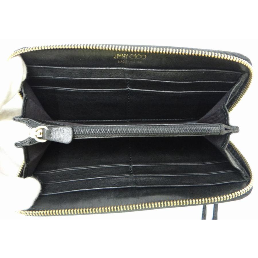 JIMMY CHOO（ジミーチュウ） スタースタッズ ラウンドファスナー長財布