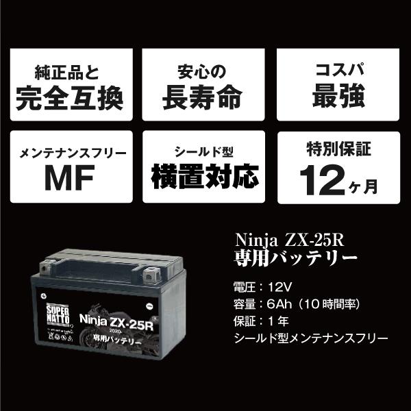 SUPER NATTO（スーパーナット） バイク用バッテリー＋充電器セット