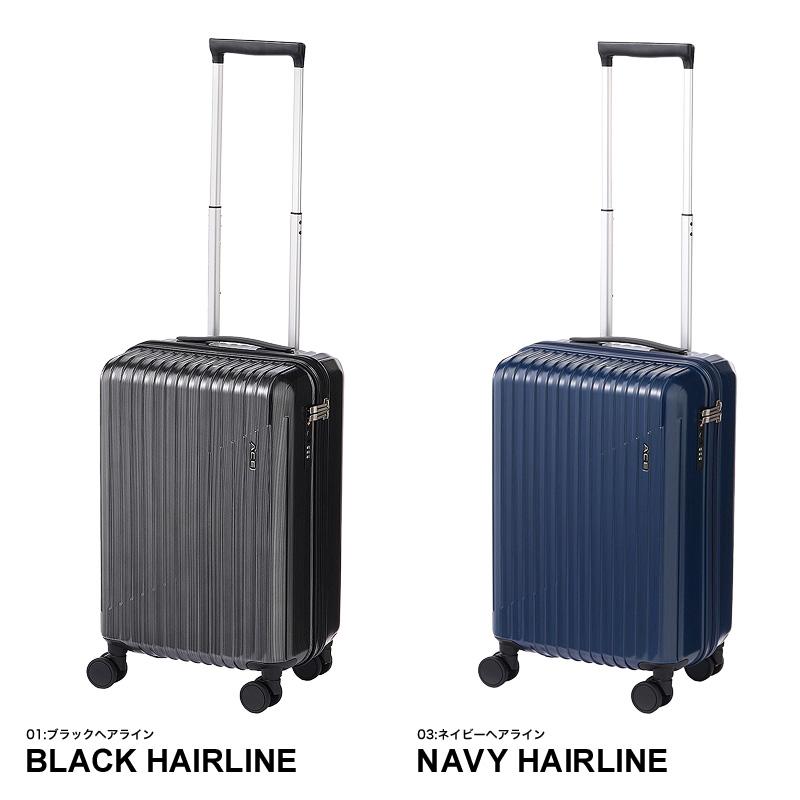 Ace（エース） クレスタ2 スーツケース 35L 48cm 2.9kg 2〜3泊 4輪