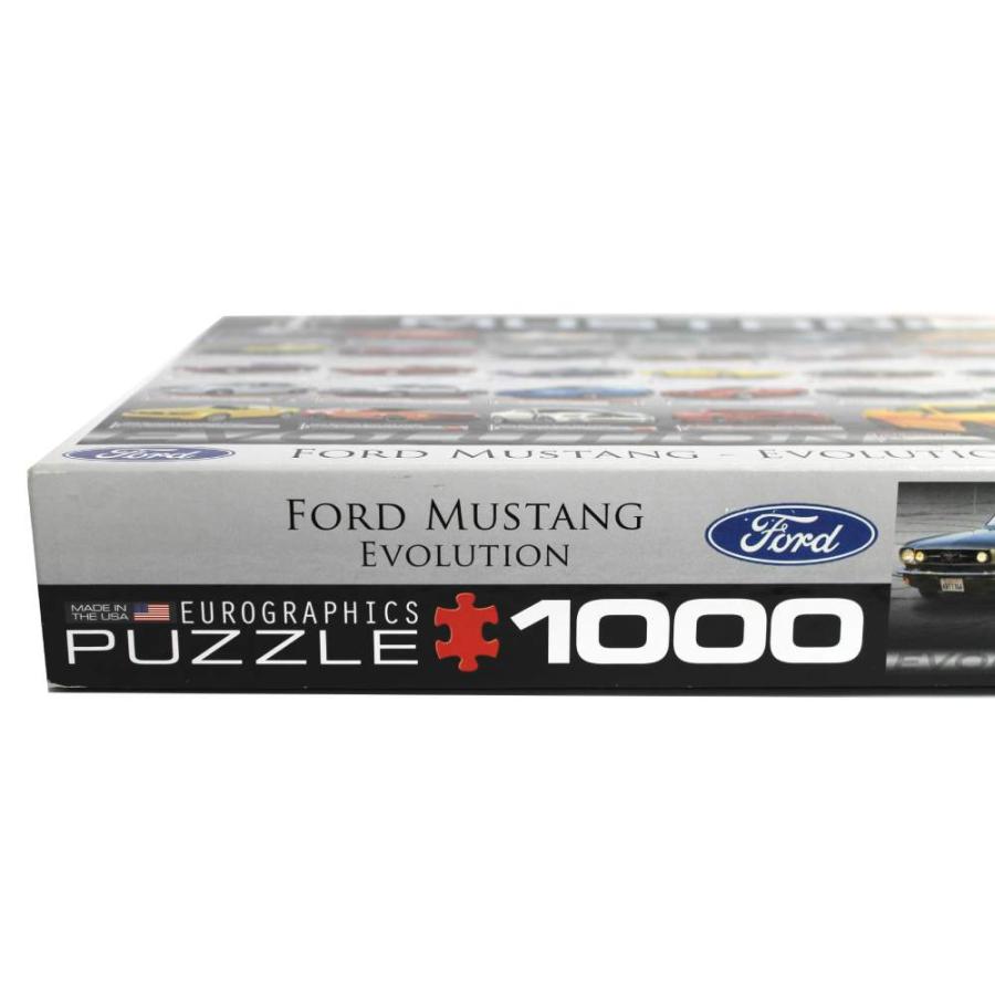 FORD MUSTANG-EVOLUTION 1000ピース ジグソーパズル 車 EUROGRAPHICS