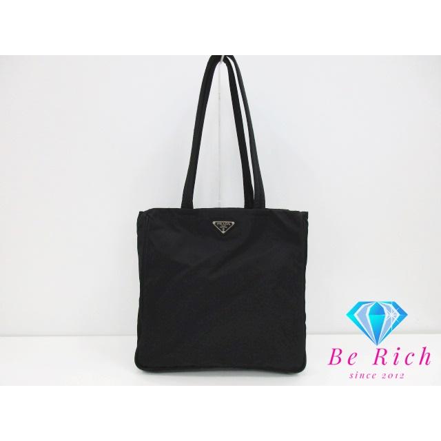 PRADA（プラダ） トートバッグ ポコノ ブラック 黒 ナイロン ロゴ