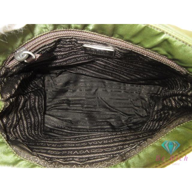 PRADA（プラダ） ショルダーバッグ カーキ グリーン 緑 ナイロン