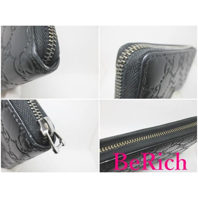 グッチシマ グッチ GUCCI 財布 ラウンドファスナー 長財布 307987