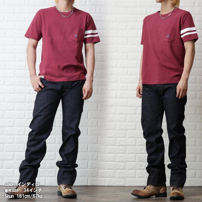 桃太郎ジーンズ 出陣 タイトストレート ジーンズ デニムパンツ メンズ