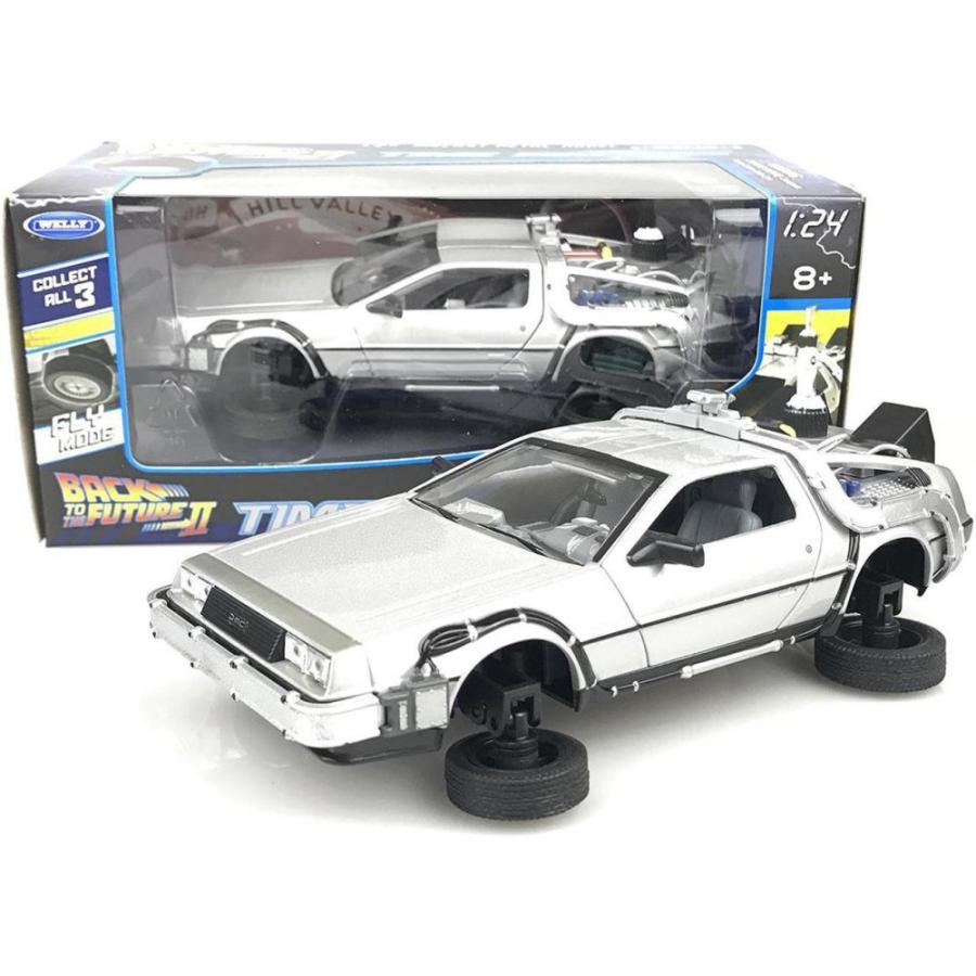 WELLY バック・トゥ・ザ・フューチャー デロリアン タイムマシン 1/24