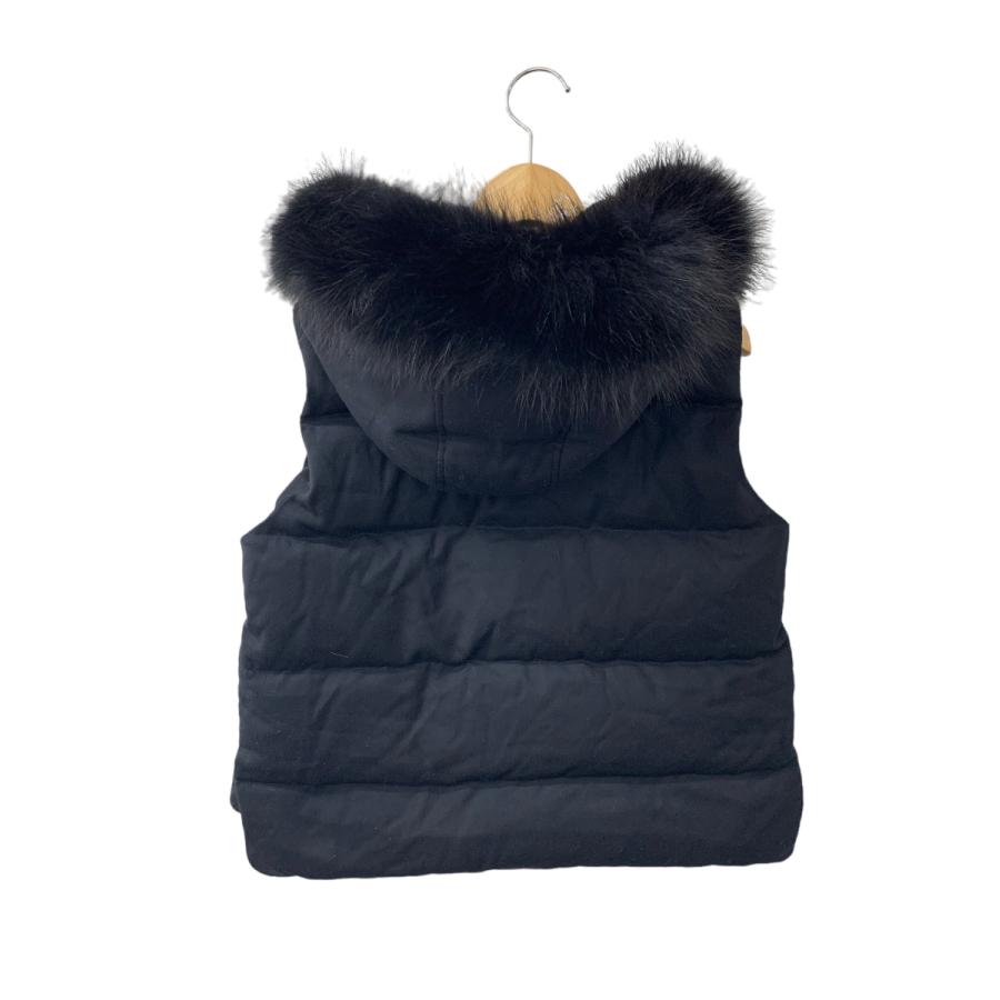 フォクシーブティック 42362 ダウンベスト 40 ブラック Chaleur