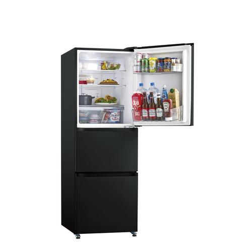Haier JR-CV29C-K 冷蔵庫 3ドア 右開き 286L チャコールブラック