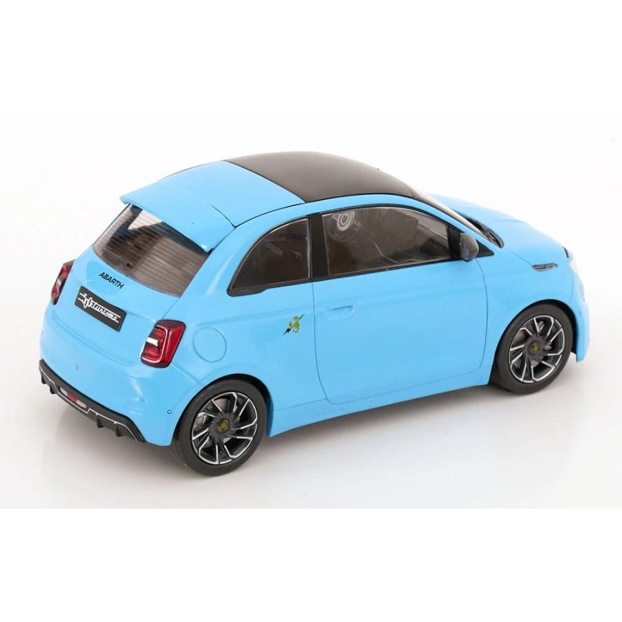 ixo IXO 1/18 フィアット アバルト 500e 2024 ブルー イクソ Fiat