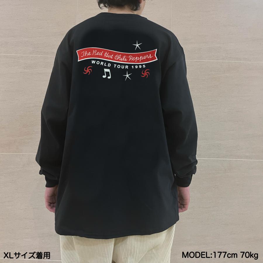 リブあり]レッチリone hot minute ロンT 長袖 ロングスリーブ Tシャツ