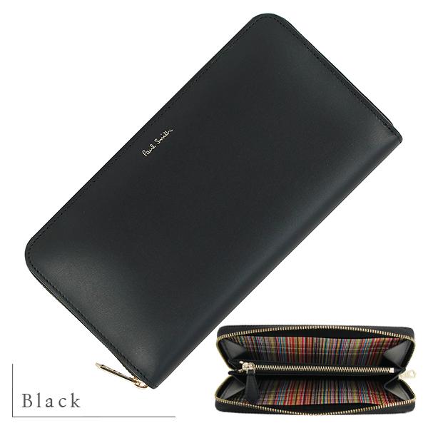 Paul Smith（ポール・スミス） 財布 メンズ 長財布 ラウンドファスナー