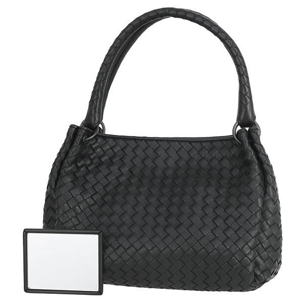 ボッテガヴェネタ ビジネスバッグ A4◎ イントレチャート 黒 BOTTEGA
