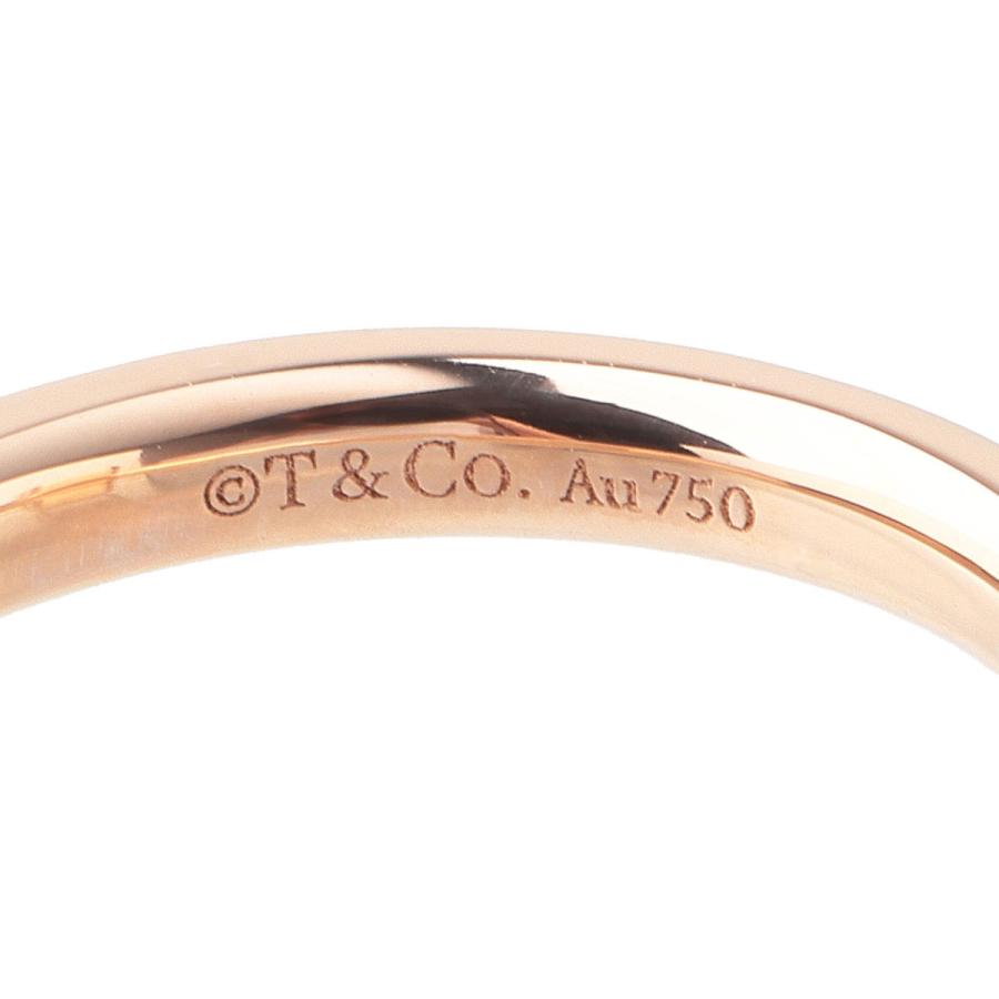 TIFFANY&Co.（ティファニー） Tワン ナロー リング 約10号 Au750PG