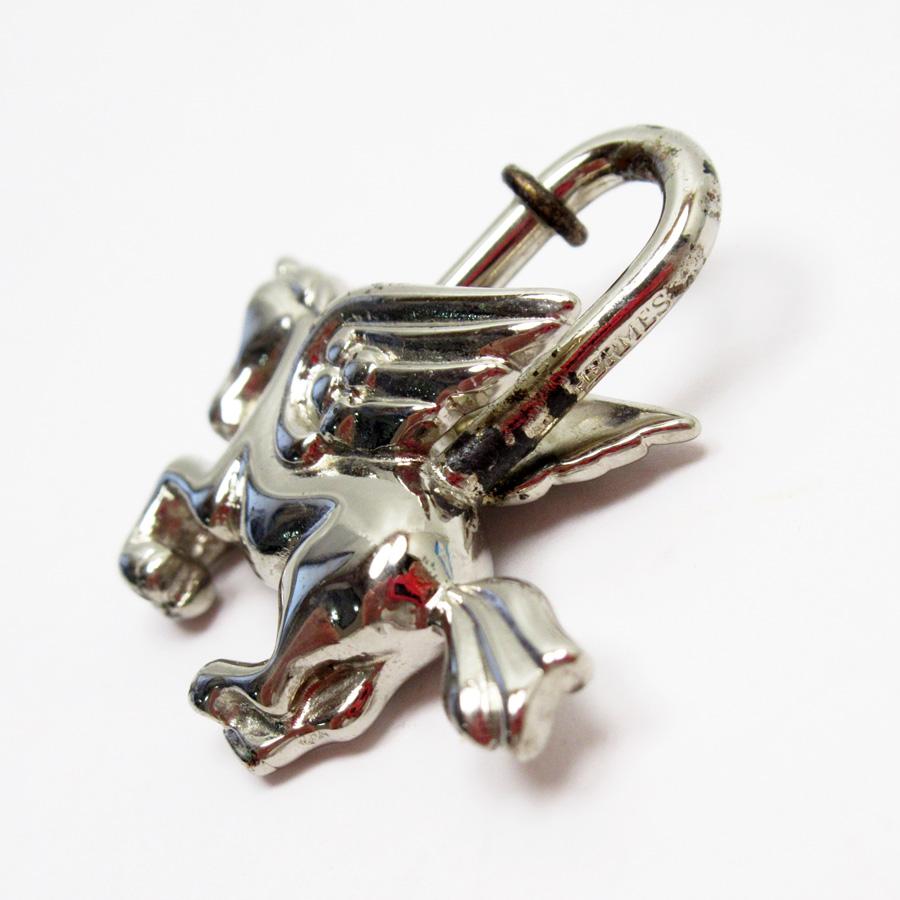 HERMES（エルメス） カデナ チャーム ペンダントトップ ペガサス 金属