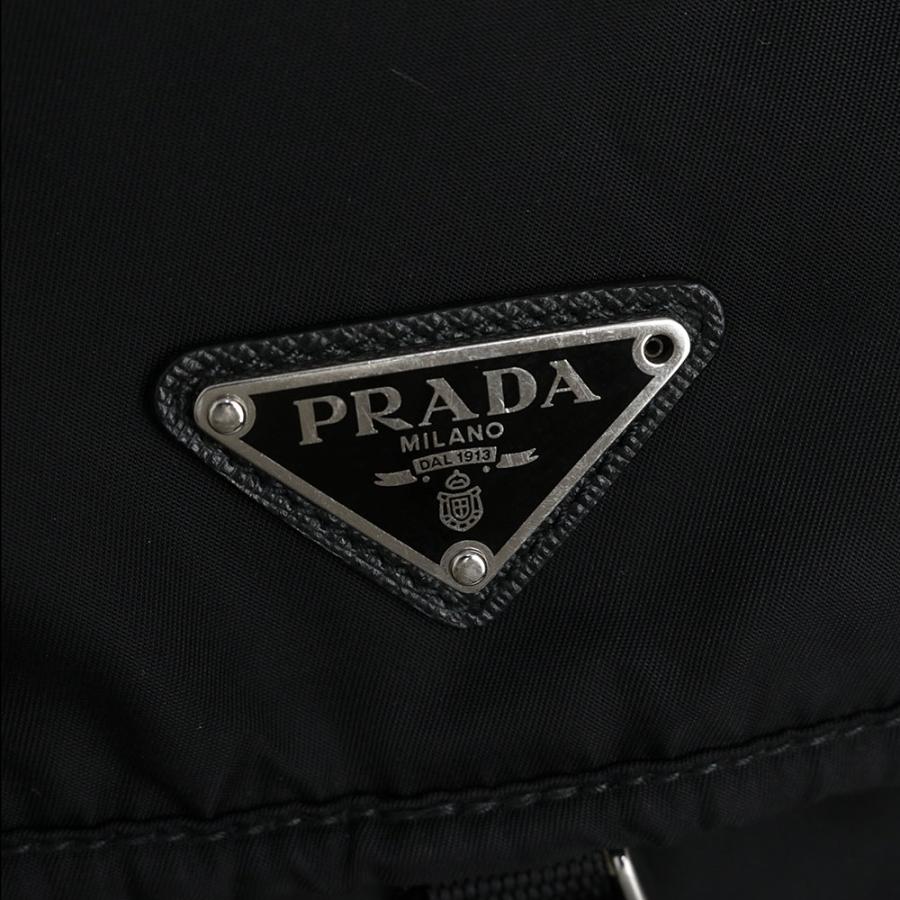 PRADA（プラダ） （中古）プラダ 三角ロゴプレート リュック