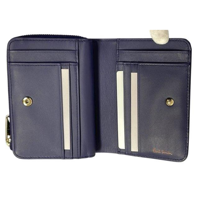 Paul Smith（ポール・スミス） 未使用 二つ折り 財布 ロゴ レザー