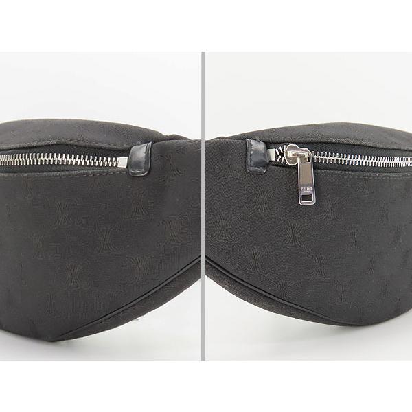 CELINE（セリーヌ） 新品同様 トリオンフ ジャカード ベルトバッグ