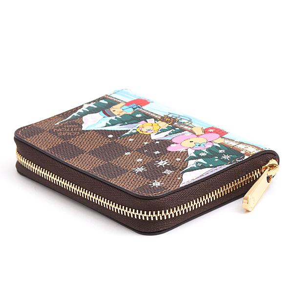 ルイヴィトン ジッピーパース ダミエケース 箱付き 超美品 LOUIS