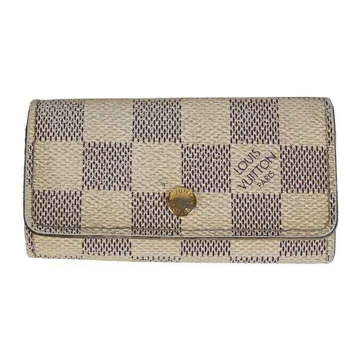 ルイヴィトン キーケース LOUIS VUITTON 破格本物 ダミエアズール