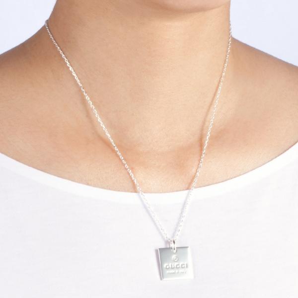 GUCCI（グッチ） 《P5倍》グッチ ネックレス レディース スクエア