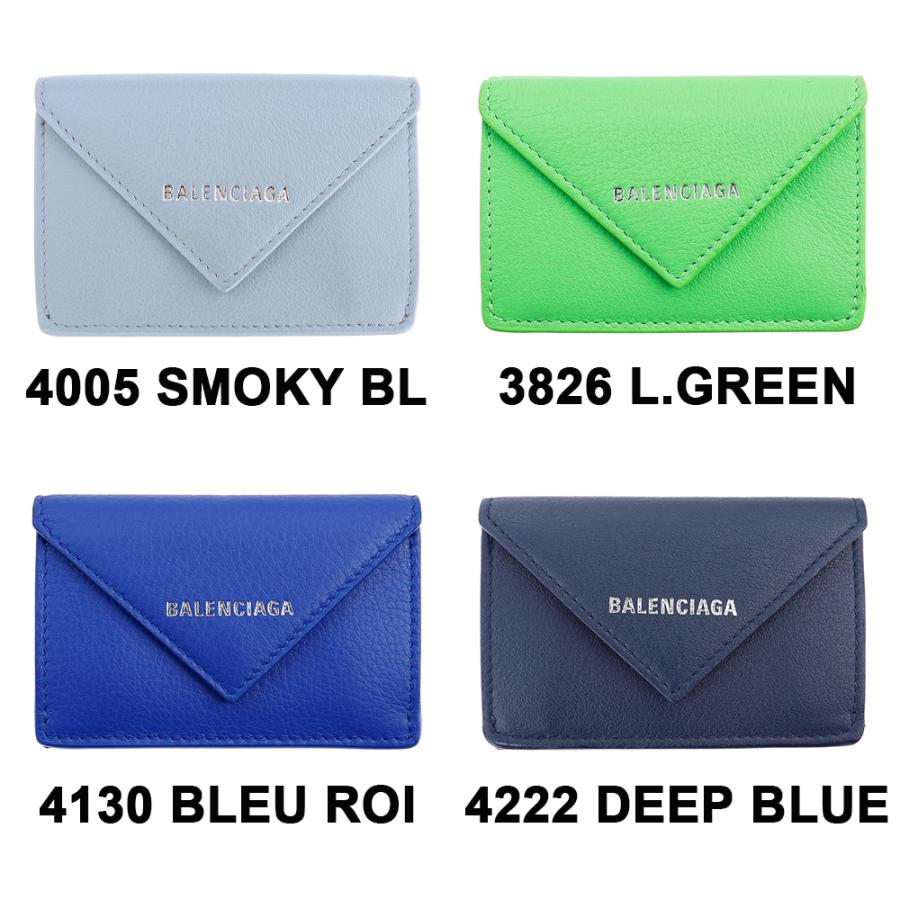 BALENCIAGA（バレンシアガ） 財布 三つ折り 選べる14色 レター