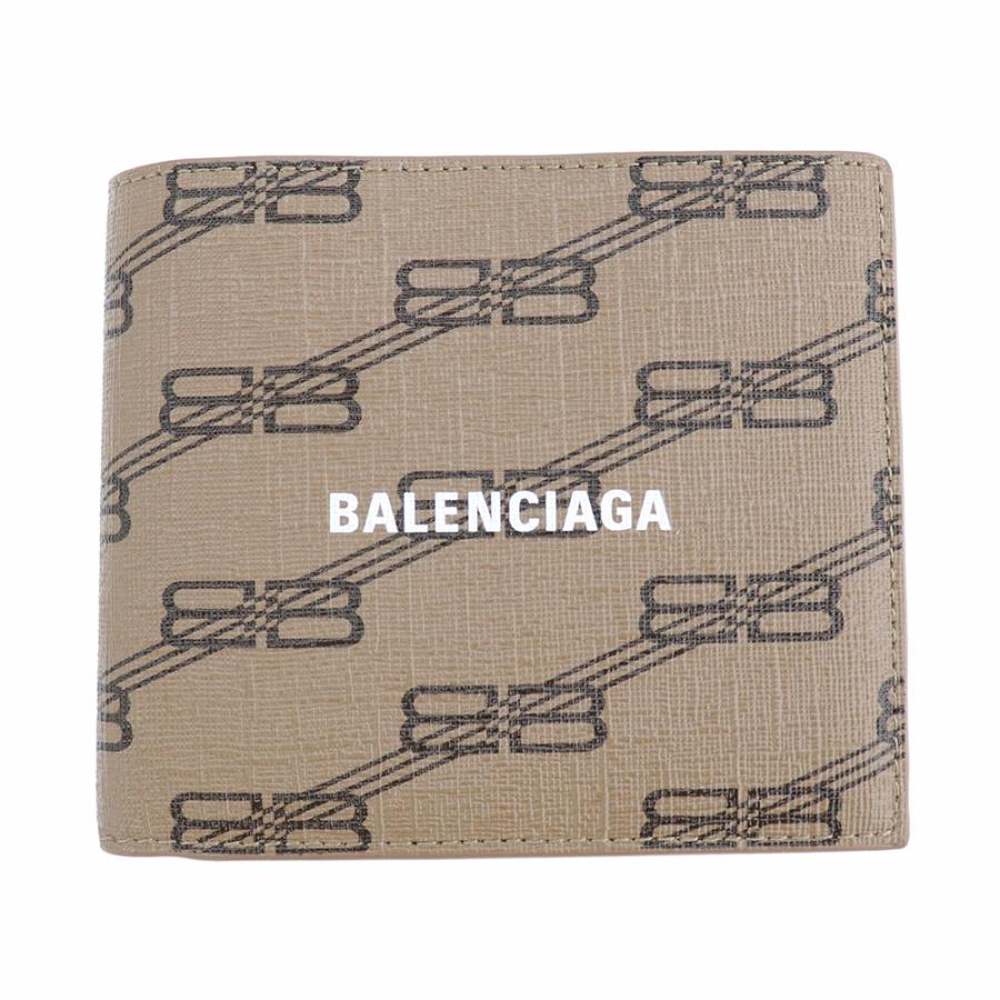 BALENCIAGA（バレンシアガ） 財布 二つ折り 小銭入れ付き レザー 本革