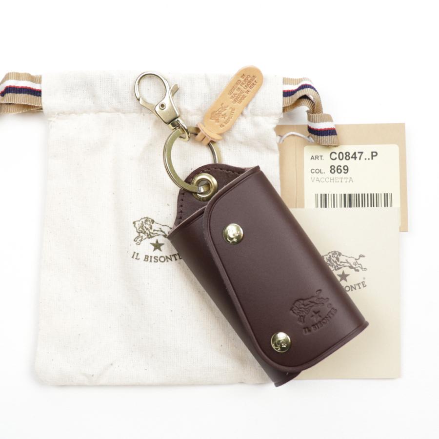IL BISONTE（イルビゾンテ） キーケース キーリング キーホルダー