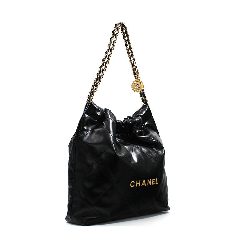 CHANEL（シャネル） ホーボーバッグ ハンドバッグ 22 シャイニーカーフ